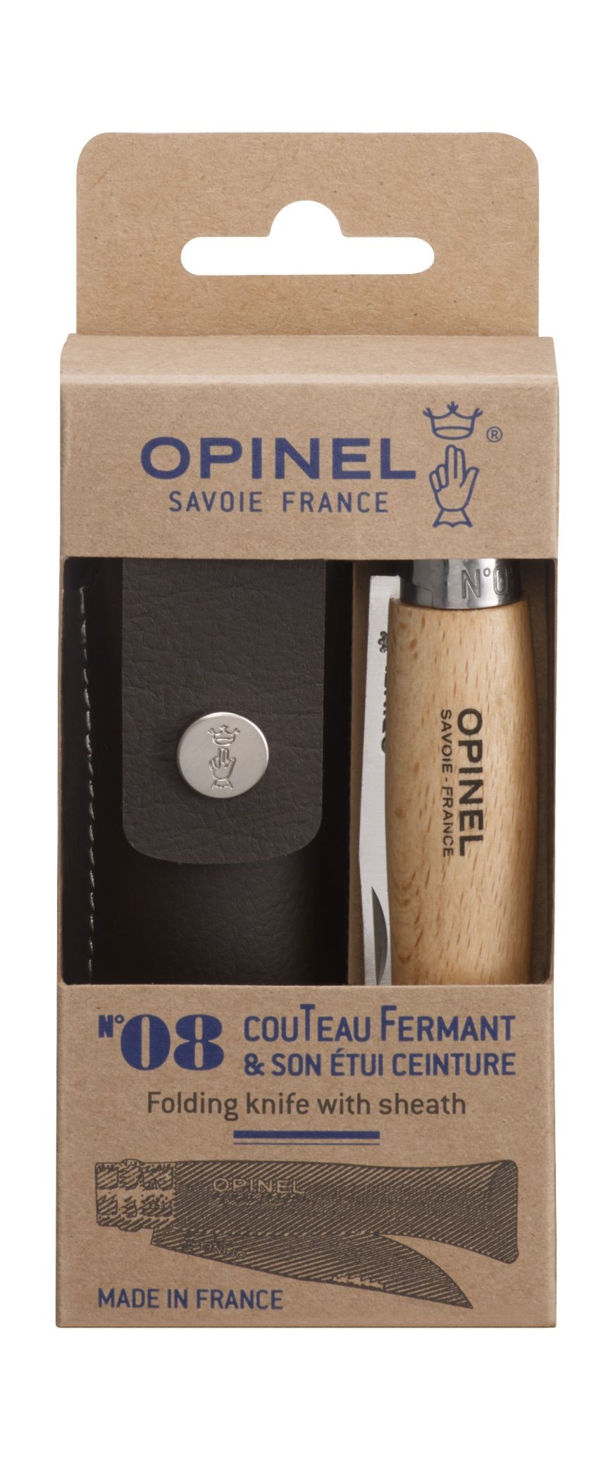 OPINEL INOX Nº8 + FUNDA