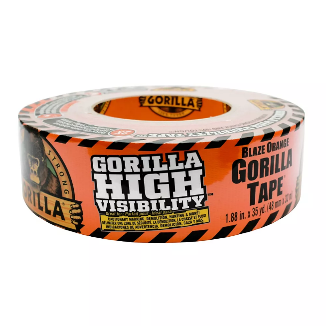 CINTA GORILLA HIGH VISIBILITY TAPE ORANGE