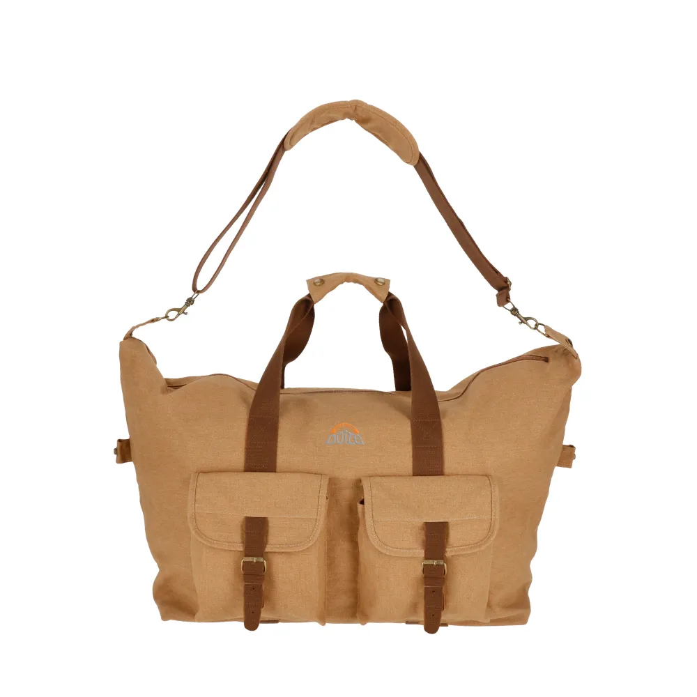 BOLSO DE VIAJE PUELO CAFE DOITE