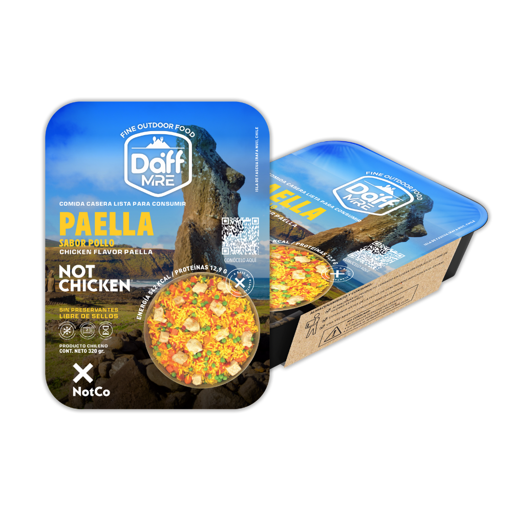 RACIÓN DAFF NOTCO PAELLA DE POLLO | 350 GRS