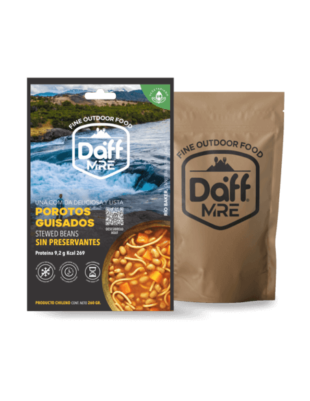 RACIÓN DAFF MRE POROTOS GUISADOS | 260 GRS