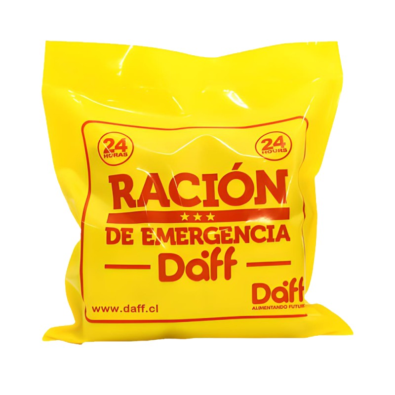RACIÓN DE EMERGENCIAS 24 HORAS +2500 KCAL.